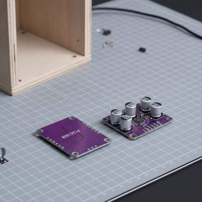 Diy Electronic Components - NEW 24Bit PCM1808 Stereo ADC Module