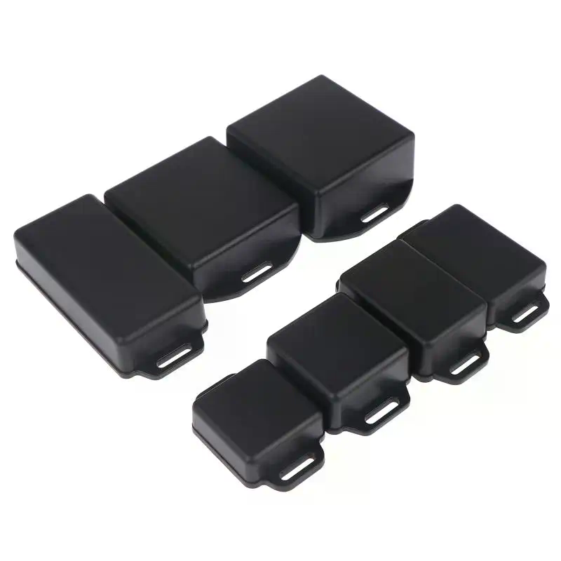 Diy Electronic Components - Black Plastic Electronic Project Enclosure Set