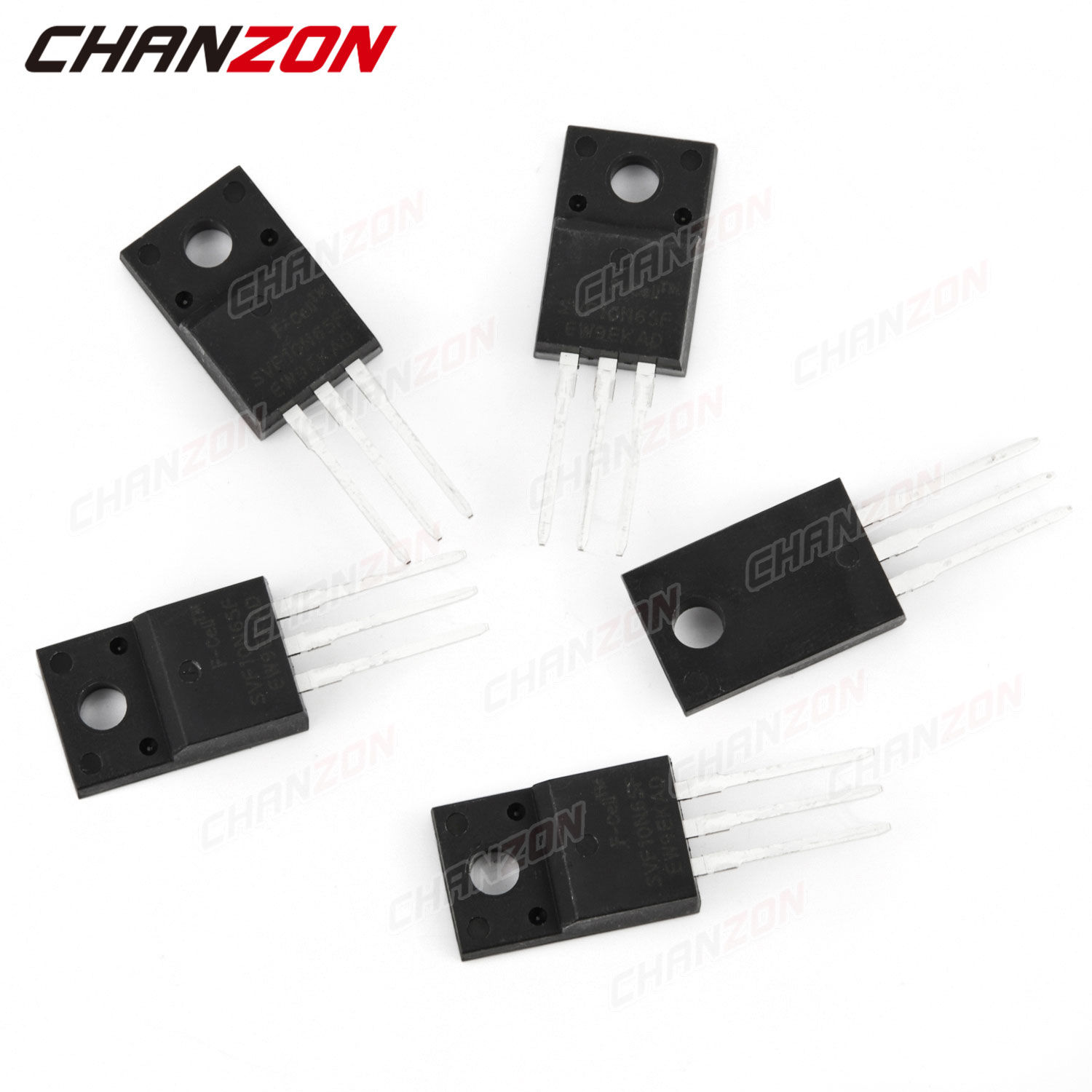 10pcs 10N65 TO-220F N-Channel  - Diy Electronics Youtube Channel review and price