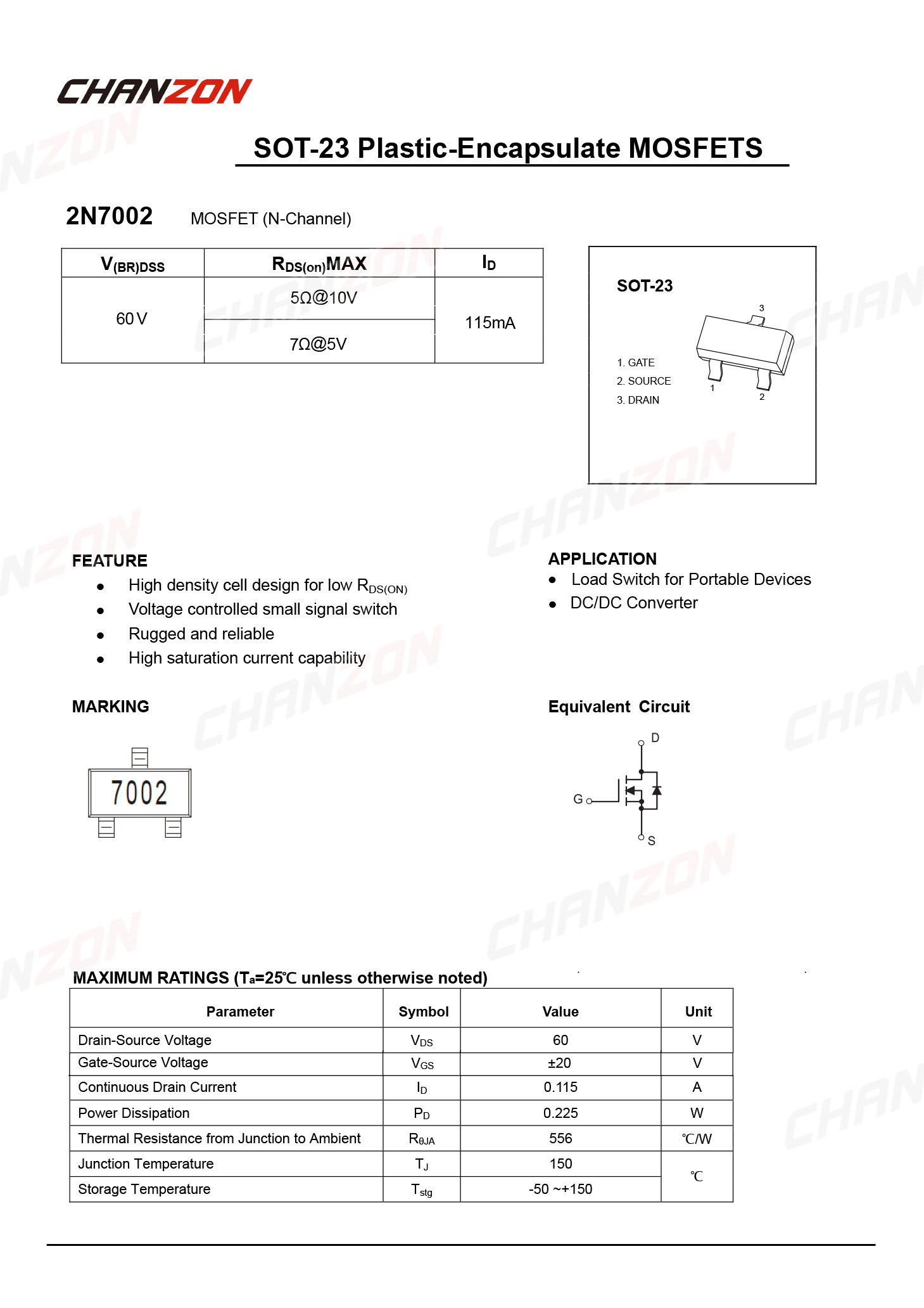 100pcs 2N7002 SOT-23 N-Channel - Diy Electronics Youtube Channel review and price
