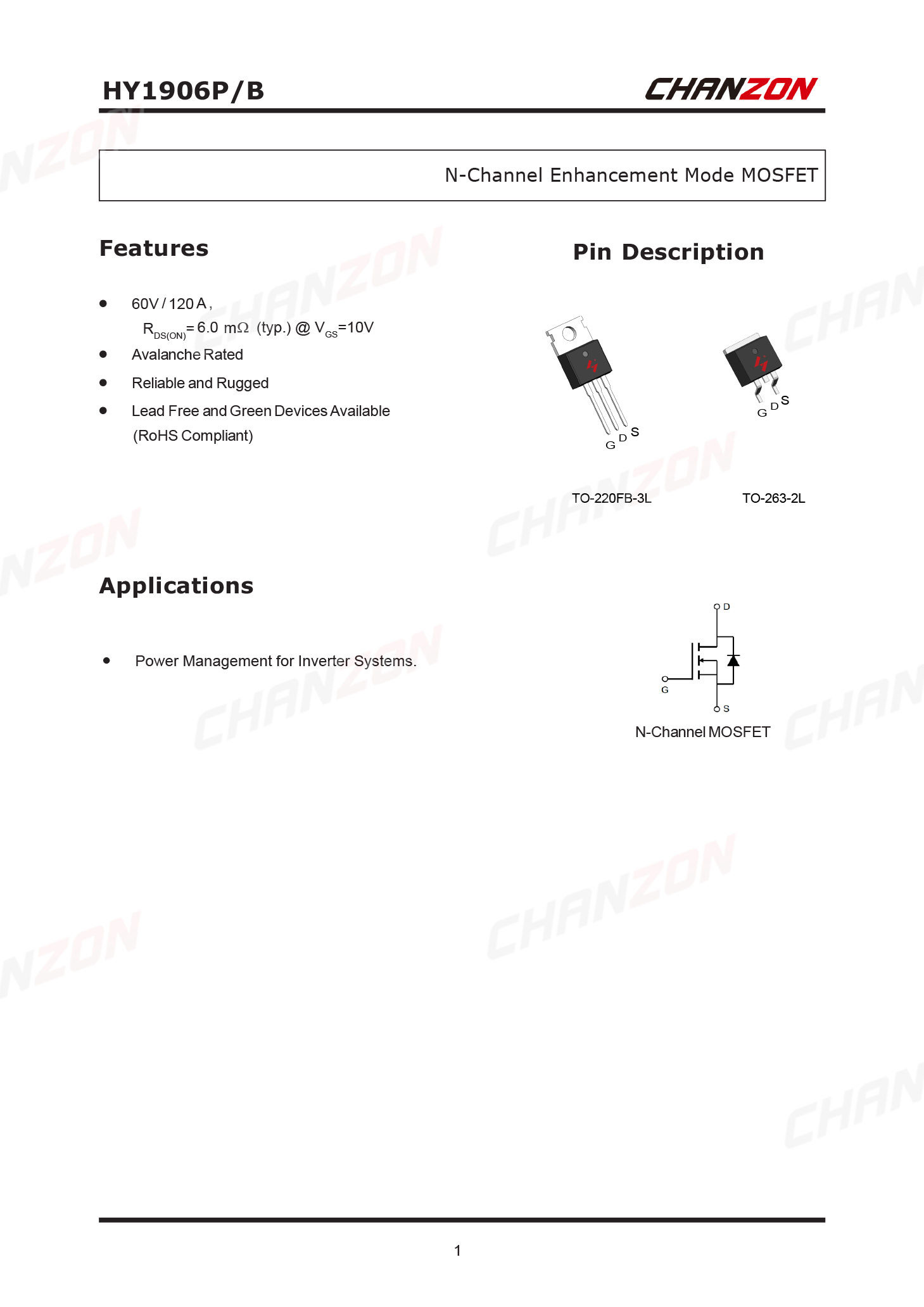 10pcs HY1906P TO-220 N-Channel - Diy Electronics Youtube Channel review and price