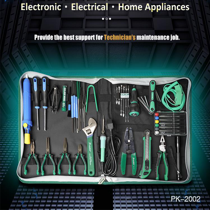 52Pcs Pro'sKit PK-2002H Home E - Diy Electronics Bench review and price
