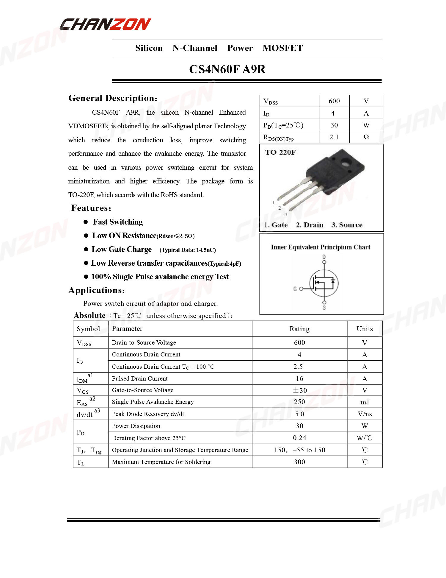 10pcs 4N60 TO-220F N-Channel M - Diy Electronics Youtube Channel review and price