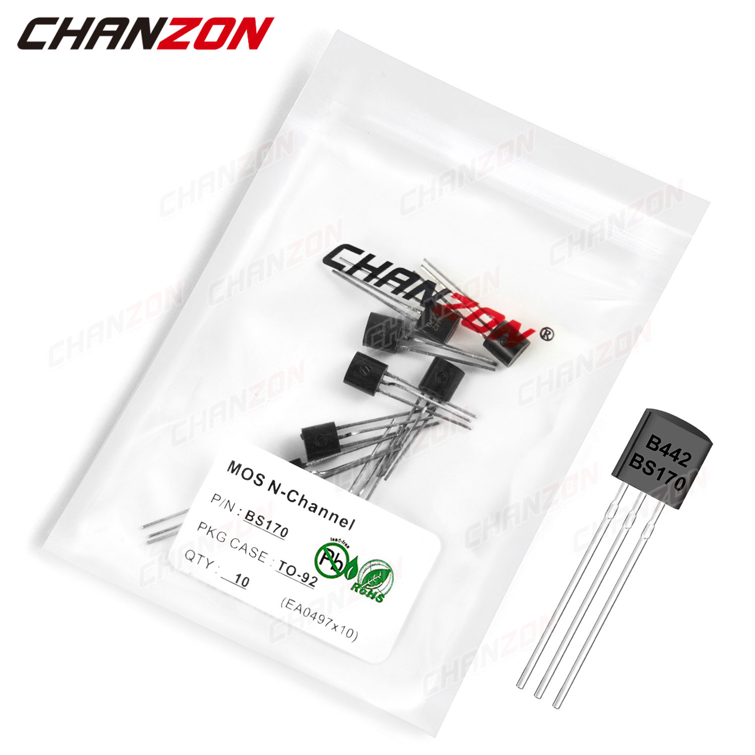 10pcs BS170 TO-92 N-Channel Mo - Diy Electronics Youtube Channel review and price