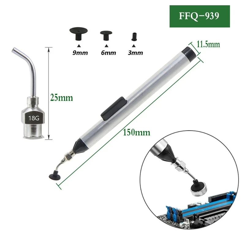 Manual Vacuum Suction Pen Kit  - Ic Chip Puller review and price